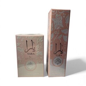 Ard Al “Yara” Hand Lotion 1.53 fl oz & Lataffa All Over Scent 5.07 fl oz NWT ***